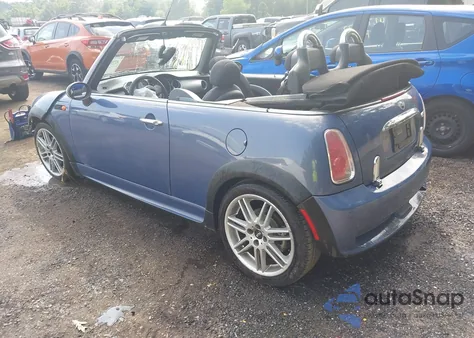2006 Mini Cooper z USA, uszkodzony, nr VIN WMWRF33526TF63752